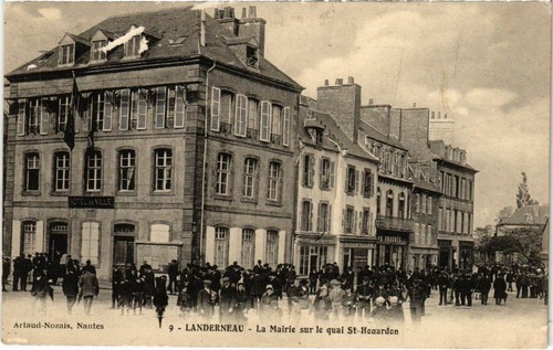 Landerneau la mairie sur - -,