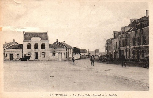 Cpa pluvigner - -, (morbihan)