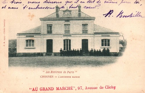 Cpa crosnes - -, (essonne)