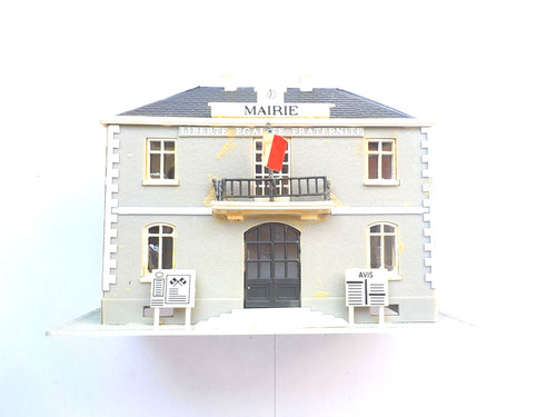 Dekor modell jouef mairie - modell, la